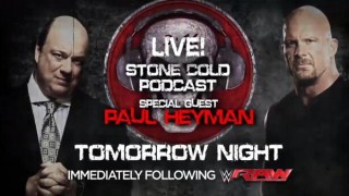 Free WWE StoneCold Podcast Special Guest Paul HeyMan 6/1/15 Watch online Full Show