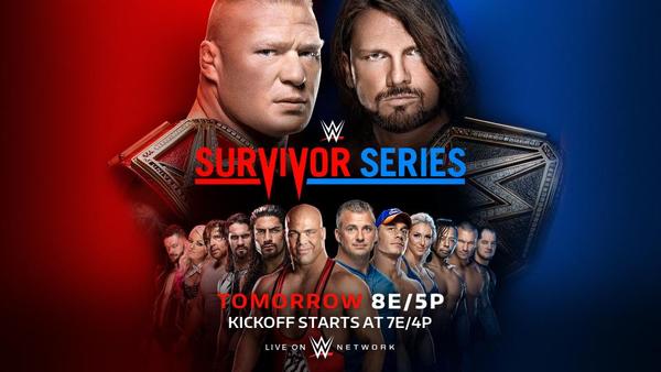 Watch WWE Survivor Series 2017 PPV 11/19/17 Live 19th November 2017 Full Show Free 11/19/2017