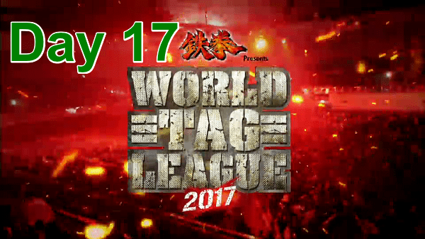 Watch Day 17 - NJPW World Tag League 2017 Online Full Show Free