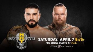 WWE NxT TakeOver New Orleans 4/7/18