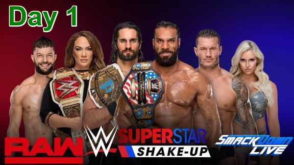 Watch WWE Raw 4/16/18 WWE SuperStar ShakeUp 2018 16th April Day 1