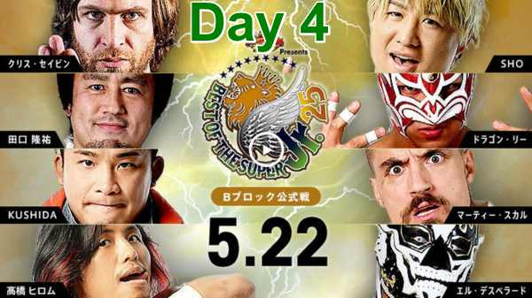 Watch Best Of The Super Jr.25 2018 Day 4 5/22/18 Online Full Show Free