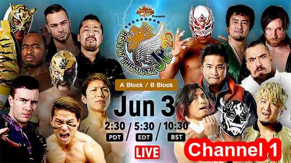 Watch NJPW Best Of The Super Jr.25 2018 Day 13 6/3/18 Online Full Show Free