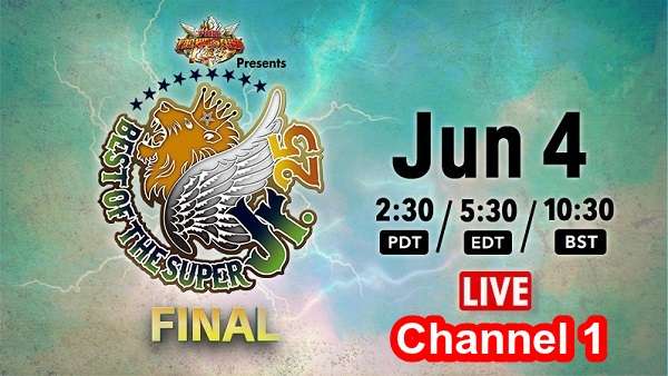 Watch NJPW Best Of The Super Jr.25 2018 Finale 6/4/18 Online Full Show Free