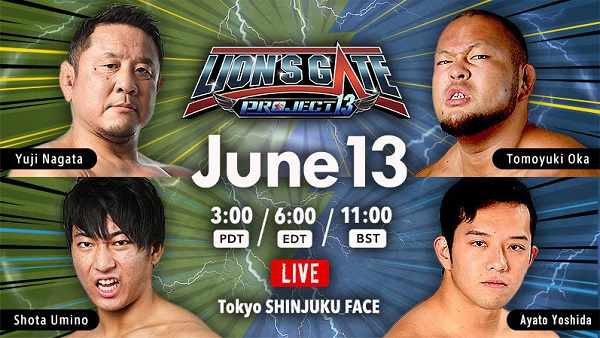 Watch NJPW LION’S GATE PROJECT 13 Online Full Show Free