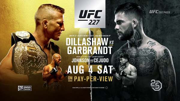 Watch U@C 227 Dillashaw Vs Garbandt 2 8/4/2018 Online 4th July 2018 Full Show Free