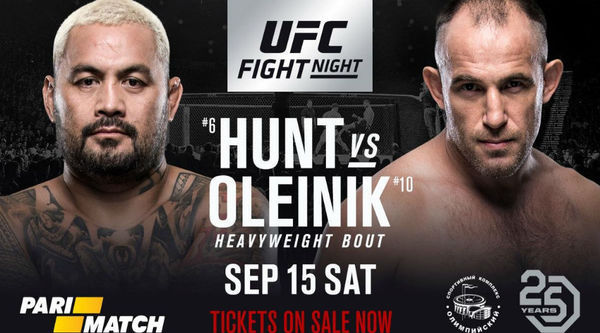 Watch UFC Fight Night 136 Hunt Vs Oleninik 9/8/2018 Online 8th September 2018 Full Show Free