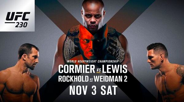 Watch U@C 230 - Cormier Vs lewis 11/3/2018 Online 3rd November 2018 Full Show Free