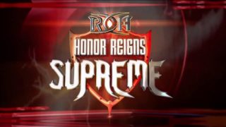 ROH Honor Reigns Supreme 2019 1/13/19