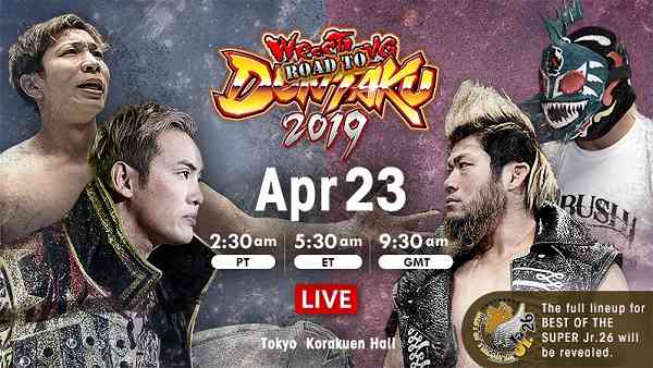 Watch NJPW Road To Wrestling Dontaku 2019 Day 2 4/23/19 Online Full Show Free