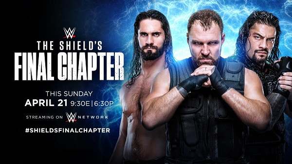 Watch WWE The Shields Final Chapter 4/21/19 Online Full Show Free