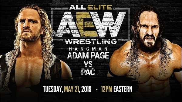 Watch AEW PAC Vs Hangman Page 5/18/19 Online Full Show Free