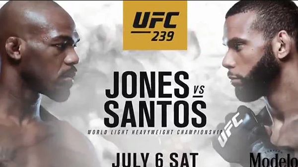 Watch UFC 239 Jones Vs Santos 7/6/19 Online 6th July 2019 Full Show Free