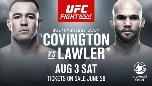 Watch UFC Fight Night Covington vs Lawler 8/3/19 Online 3rd August 2019 Full Show Free