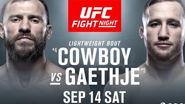 Watch UFC Fight Night 158 Cerrone vs Gaethje 9/14/19 Online 14th September 2019 Full Show Free