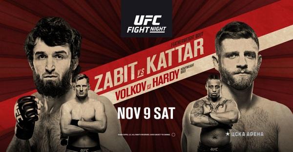 Watch UFC Fight Night Zabit Vs Kattar 11/9/19 Online 9th November 2019 Full Show Free