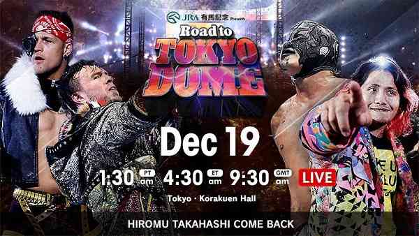 Watch NJPW Road To Tokyo Dome 2019 12/19/19 Online Full Show Free