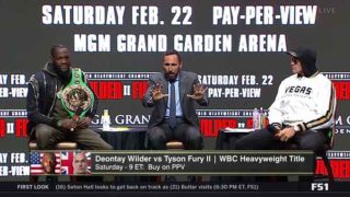 Wilder Vs Fury II Press Conference 2020