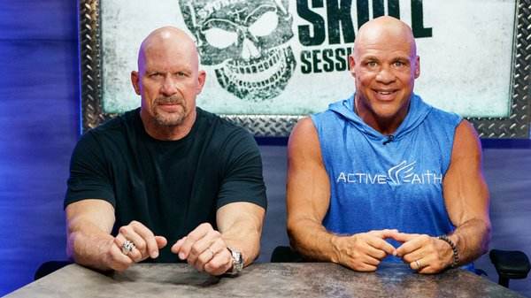 WWE Steve Austin Broken Skull Session : Kurt Angle