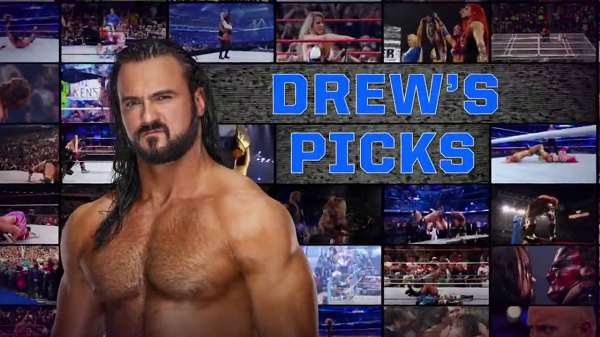 WWE Superstar : Drew Picks x4