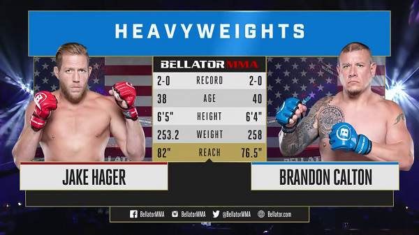 Jake Hager In Bellator