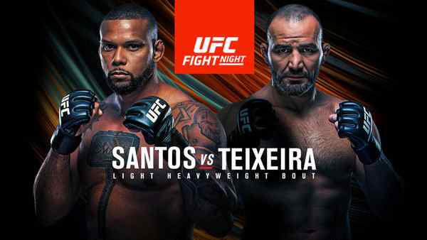 UFC Fight Night: Santos Vs. Teixeira 11/7/20