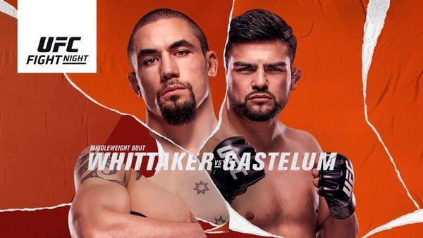 Watch UFC on ESPN: Whittaker vs. Gastelum 4/17/21 April 17th 2021 Online Full Show Free