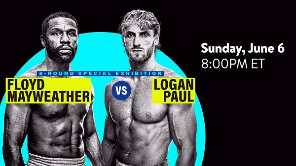 Floyd Mayweather Jr. Vs. Logan Paul PPV 6/6/21