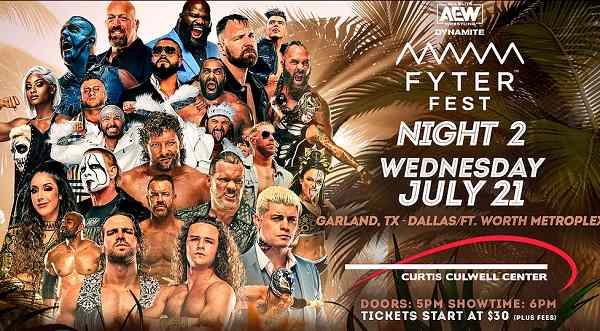 AEW Fyter Fest Night 2 7/21/21