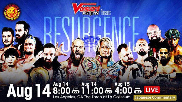 NJPW Resurgence 2021 8/14/21