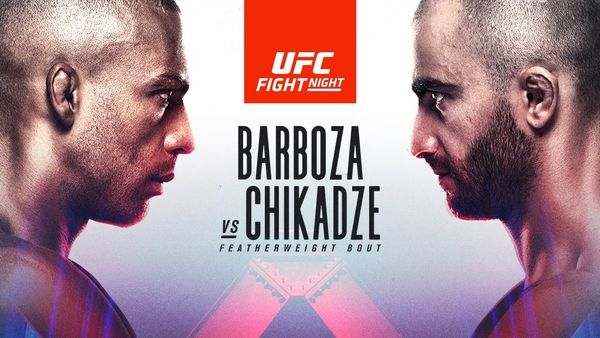 Watch UFC Fight Night on ESPN: Barboza vs. Chikadze 8/28/21 August 28th 2021 Online Full Show Free