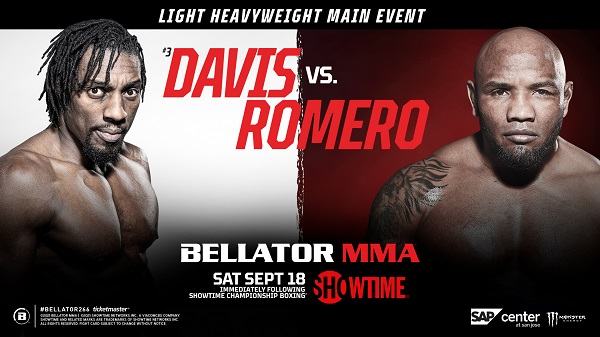 Bellator 266 Davis V Romero 9/18/21