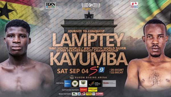 Boxing Alfred Lamptey vs Iddi Kayumba 9/4/21