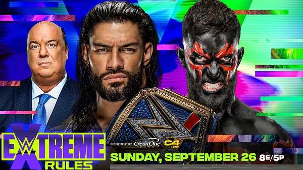 WWE Extreme Rules PPV 9/26/21