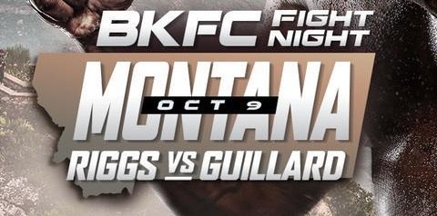 BKFC Fight Night Riggs Vs Guillard 10/9/21