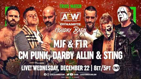 AEW Dynamite Live Holiday Bash 12/22/21