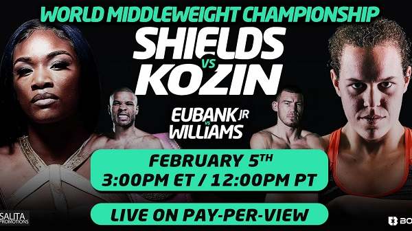 Claressa Shields vs Ema Kozin 2/5/22