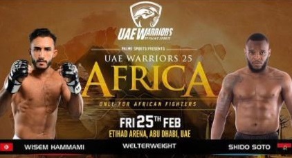 UAE Warriors 25 2/25/22