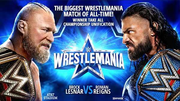 Watch WWE WrestleMania 38 Day 2 2022 PPV 4/3/22 3rd April 2022 Online Full Show Free