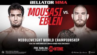 Bellator 282: Mousasi vs. Eblen 6/24/22