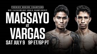 Magsayo Vs Vargas Showtime Boxing 7/9/22