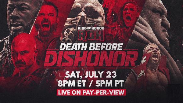 Watch ROH PPV Death Before Dishonor 7/23/22 July 23rd 2022 Online Full Show Free