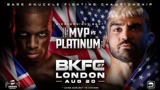 BKFC 27 London 8/20/22