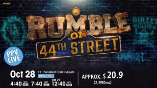 NJPW Rumble on 44th Street Live 2022 10/28/22