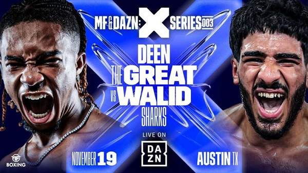 Watch Dazn Hardy vs Rahmn Jr  - MF x Dazn - X Series 003 11/19/22 November 19th 2022 Online Full Show Free