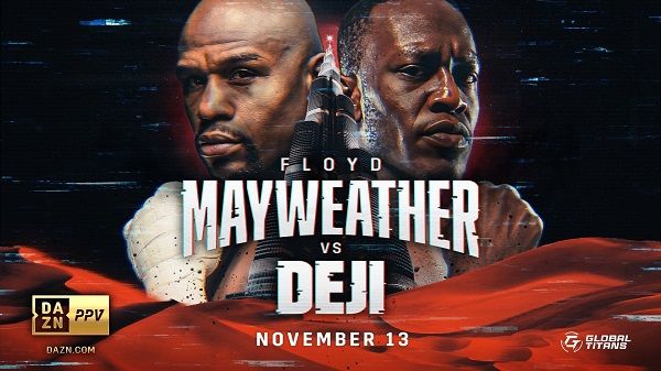 Watch Floyd Mayweather Jr. vs Deji 11/13/22 November 13th 2022 Online Full Show Free