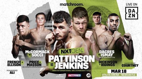 Watch PATTINSON VS JENKINS 3/18/23 18th March 2023 Online Full Show Free