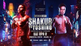 STEVENSON VS YOSHINO 4/8/23 April 8th 2023