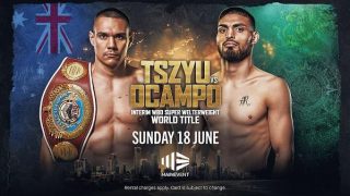 Tszyu Vs Ocampo 6/17/23