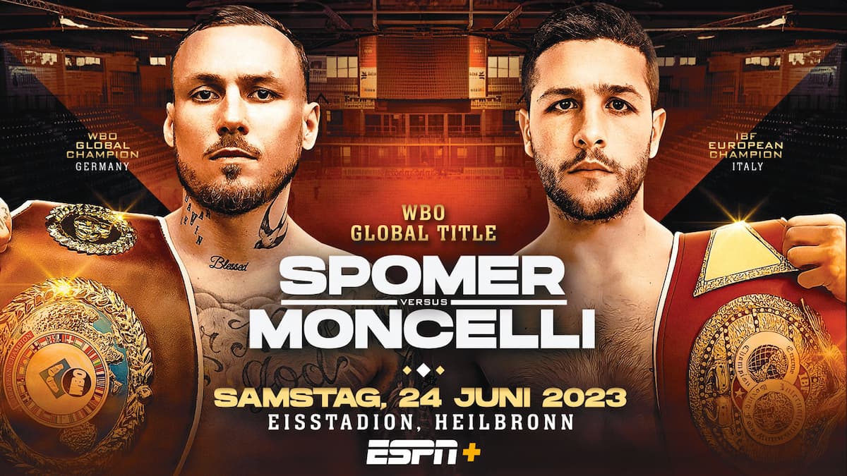 Watch Top Rank Boxing Spomer vs. Moncelli 6/24/23 June 24th 2023 Online Full Show Free